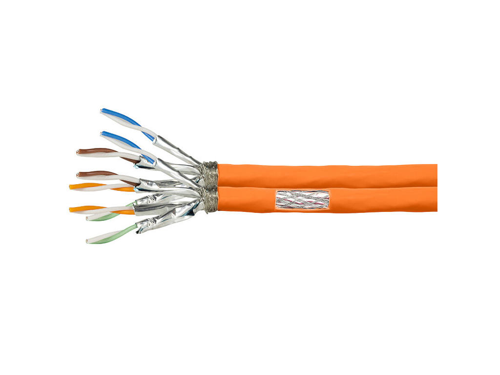 LogiLink CPV0064 netværkskabel Orange 500 m Cat7 S/FTP (S-STP)