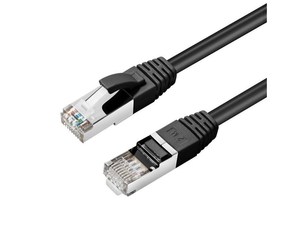 Microconnect MC-SFTP6A15S netværkskabel Sort 15 m Cat6a S/FTP (S-STP)