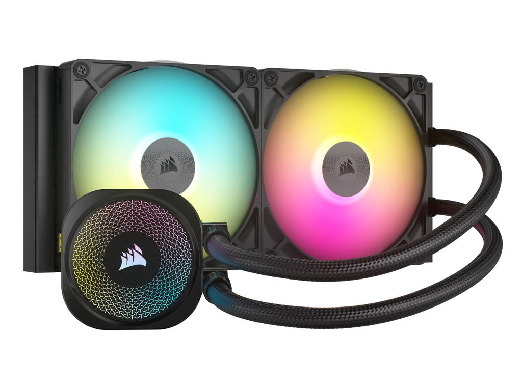 Corsair iCUE LINK TITAN RX RGB Processor Alt-i-en væskekøler 14 cm Sort 1 stk