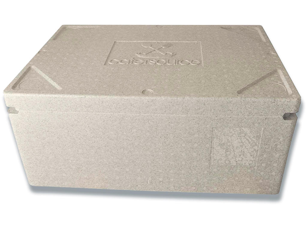 Termokasse, Med låg, Udvendig: 60x40x27 cm, 40 liter, Catersource 