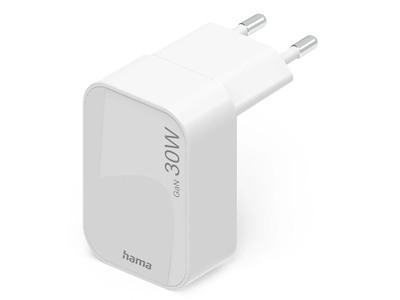 Hama 00201954 oplader til mobil enhed Smartphone, Tablet Hvid Vekselstrøm Hurtig opladning Indendørs