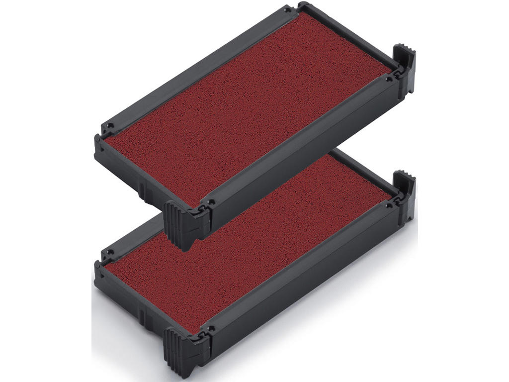 Stempelpude, 2 stk, Rød, 6/4912RD, Til Trodat 4912 4952