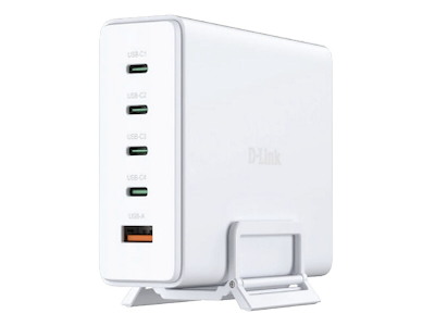 D-Link DCF-241/E oplader til mobil enhed Universel Hvid Vekselstrøm Hurtig opladning Indendørs