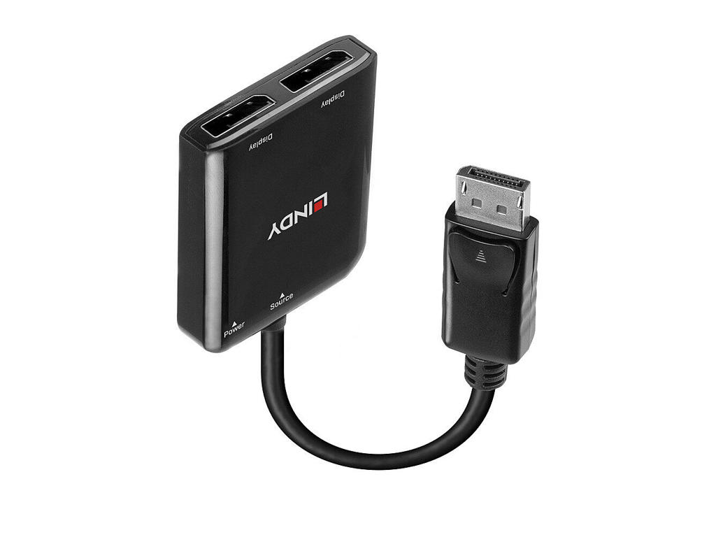 Lindy 38430 interface hub DisplayPort 21600 Mbit/s Sort