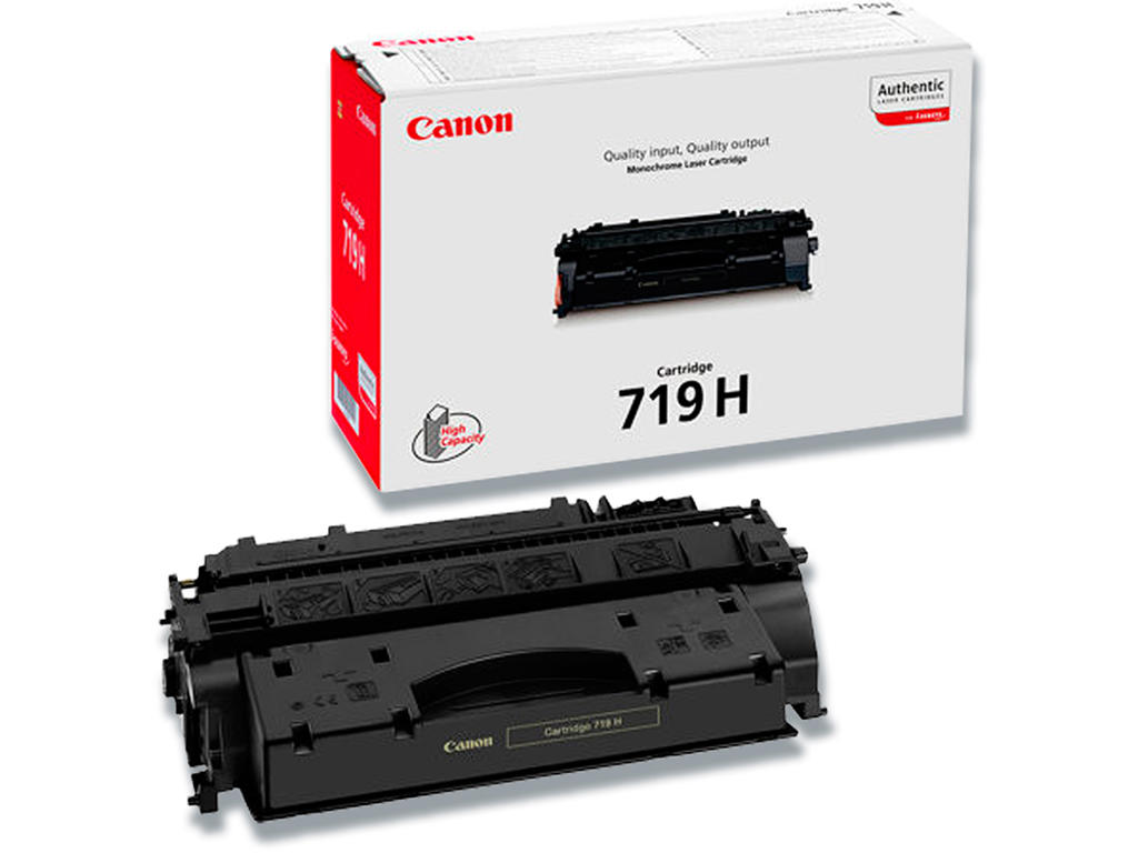 Toner, 719H, Black-sort, 6.400 sider, Canon 3480B002