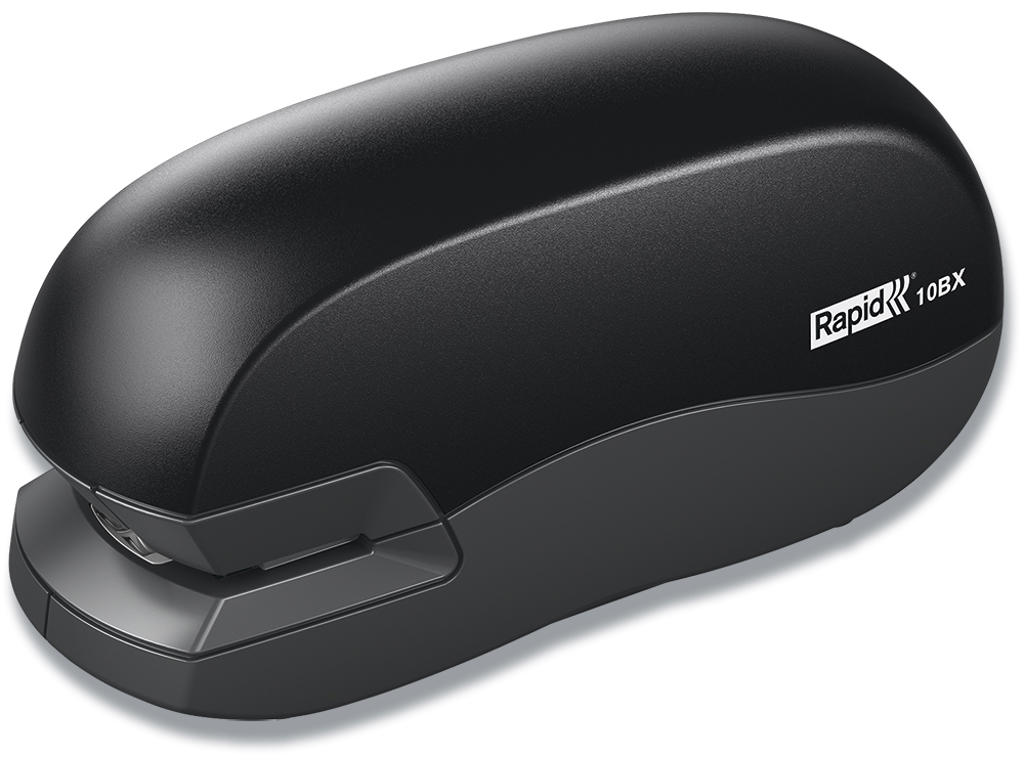 Elhæfter, 10 ark, Sort, Klamme 24/6 og 26/6, Rapid 10BX