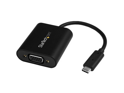 StarTech.com CDP2VGASA USB grafisk adapter 2048 x 1280 pixel Sort