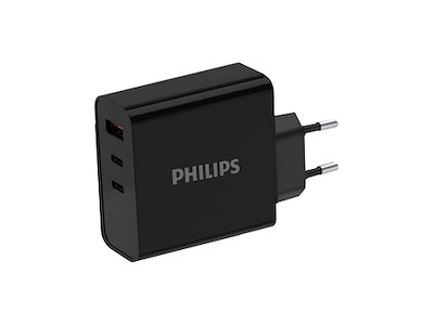 Philips DLP2683B/12 oplader til mobil enhed Universel Sort Vekselstrøm Hurtig opladning Automatisk