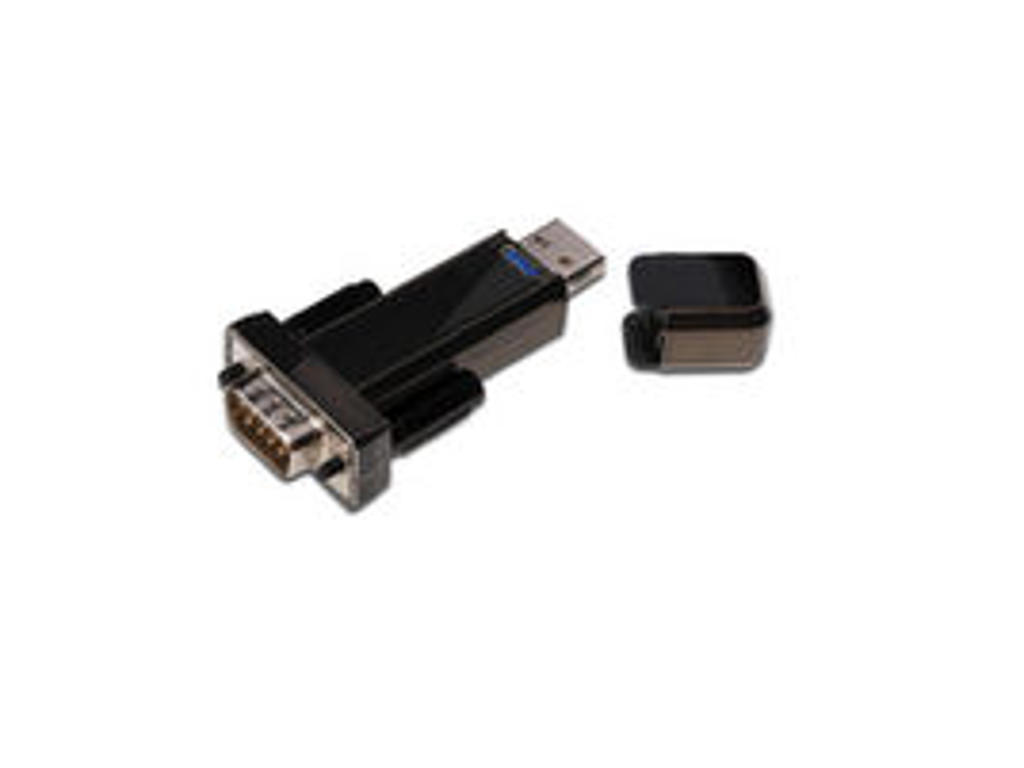 Microconnect USBADB9M kabel kønsskifter USB 2.0 Serial Sort