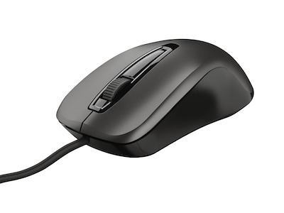 Trust Carve mus Kontor Ambidextrous USB Type-A Optisk 1200 dpi