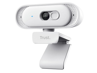 Trust 26180 webcam 2560 x 1440 pixel USB Hvid