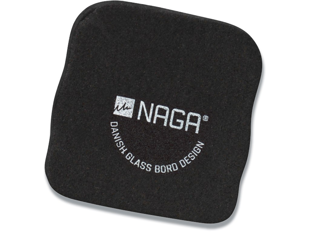 Tavlevisker, Til glastavler, Magnetisk, Sort, Naga Super strong 