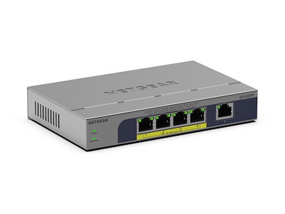 NETGEAR GS105PP Ikke administreret Gigabit Ethernet (10/100/1000) Strøm over Ethernet (PoE) Bord-/vægmontering Grå