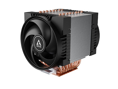 ARCTIC Freezer 4U-OneX Processor Luftkøler 12 cm Sort, Grå 1 stk