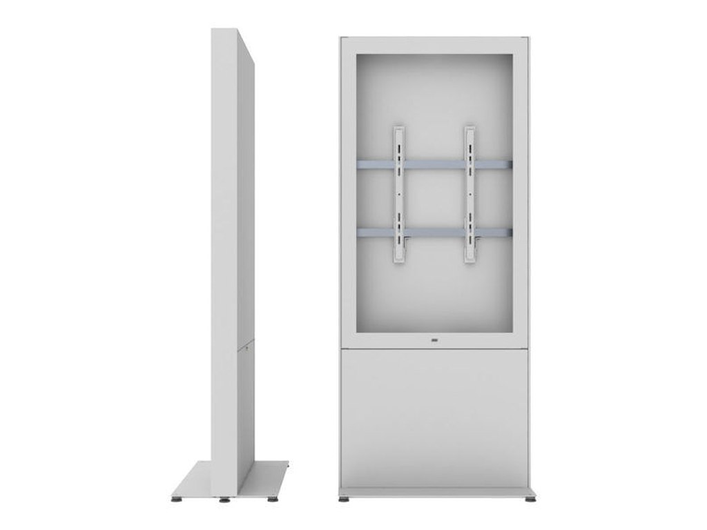 SMS Smart Media Solutions 49P Casing Freestand Storage G1 WH 124,5 cm (49") Hvid