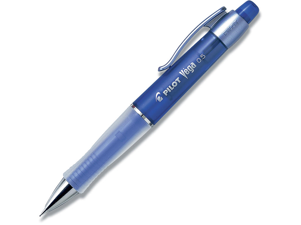 Stiftblyant, 0.5 mm, Pen: Blå, Uden gummigreb, Pilot Vega H-415V-LT