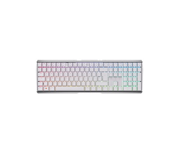 CHERRY MX 3.0S Wireless RGB tastatur Spil RF trådløs + Bluetooth QWERTZ Tysk Hvid