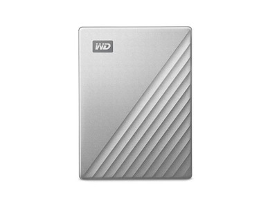 Western Digital WDBPMV0040BSL-WESN ekstern harddisk 4 TB USB Type-C 3.2 Gen 1 (3.1 Gen 1) Sølv