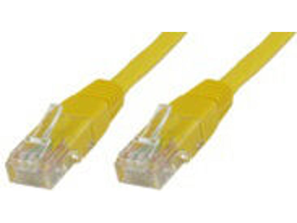 Microconnect UTP5015Y netværkskabel Gul 1,5 m Cat5e