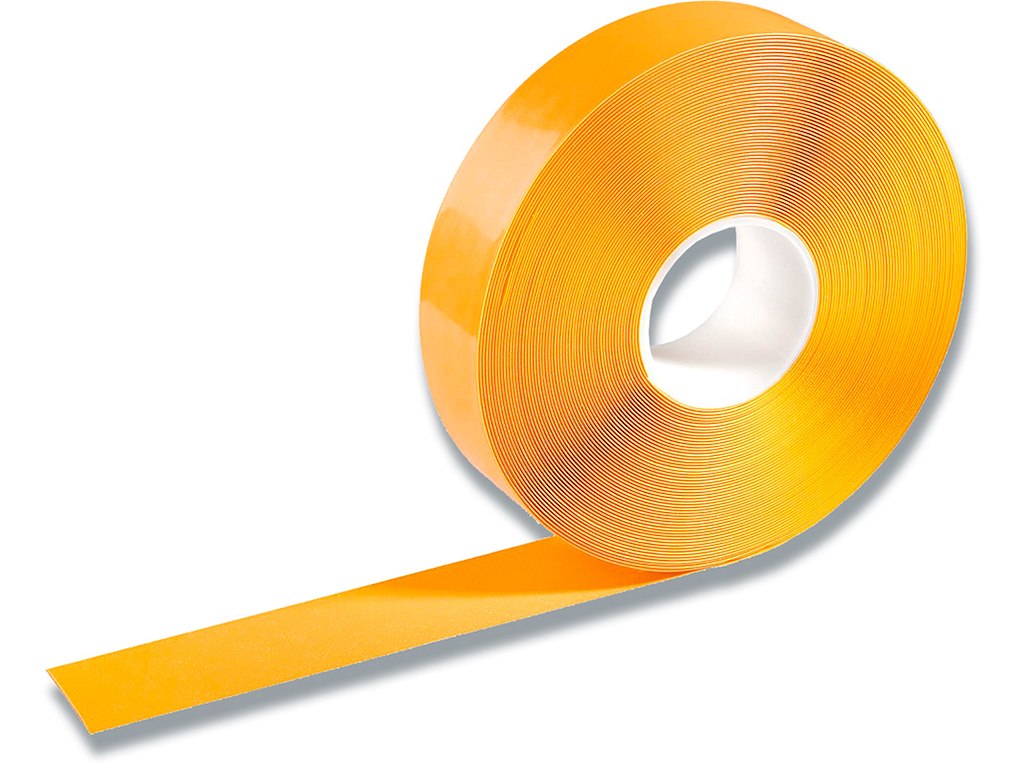 Gulvmarkering, Tape, Gul, Permanent, Durable DURALINE 50/05