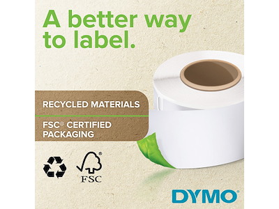 Labeletiketter, Holdbare og modstandsdygtige, 25x54 mm, 1 rulle af 160 etiketter, Dymo LabelWriter Durable