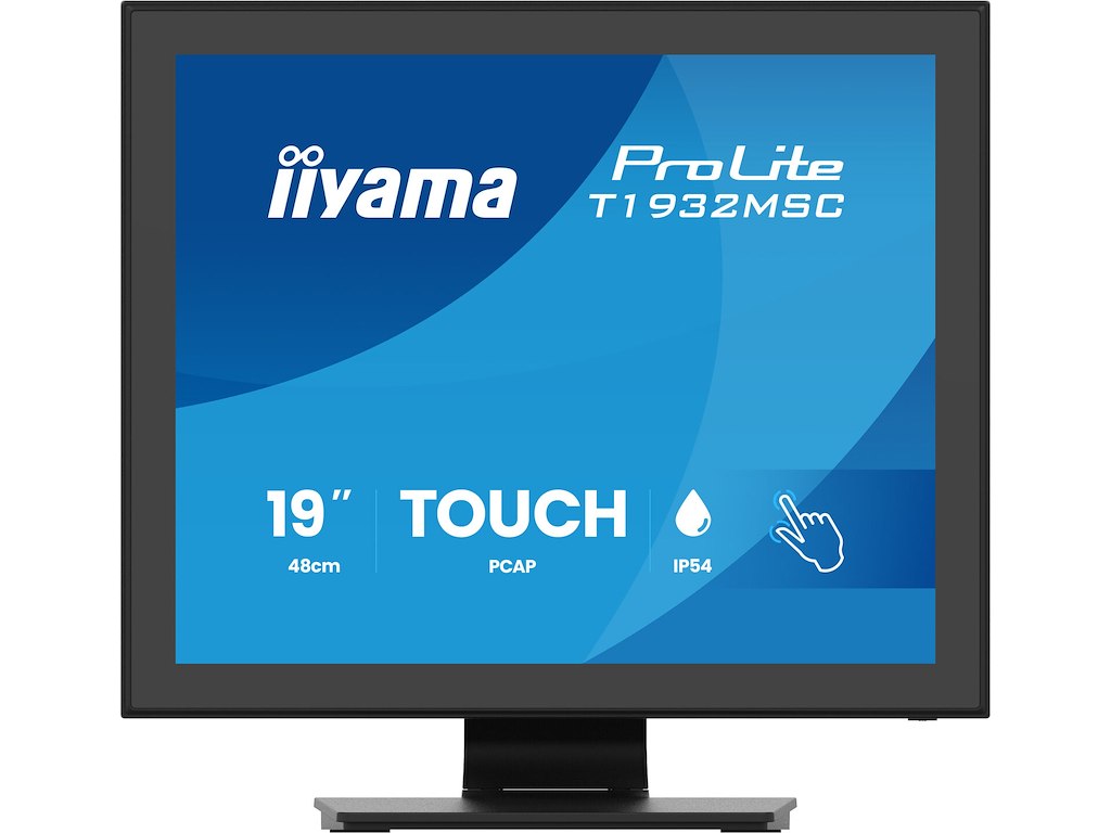 iiyama ProLite T1932MSC-B2S computerskærm 48,3 cm (19") 1280 x 1024 pixel SXGA LED Berøringsskærm Sort