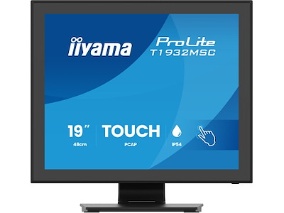 iiyama ProLite T1932MSC-B2S computerskærm 48,3 cm (19") 1280 x 1024 pixel SXGA LED Berøringsskærm Sort