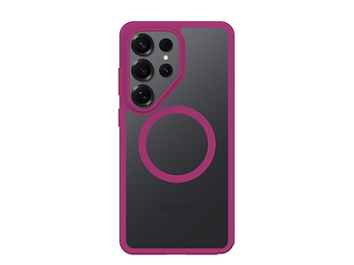 OtterBox React Magnets mobiltelefon etui 17,5 cm (6.9") Cover Transparent, Lyserød