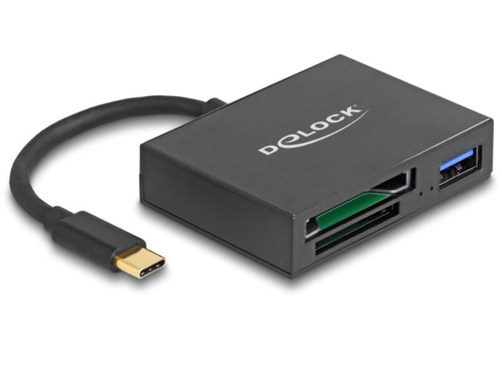 DeLOCK 91711 kortlæser USB Sort