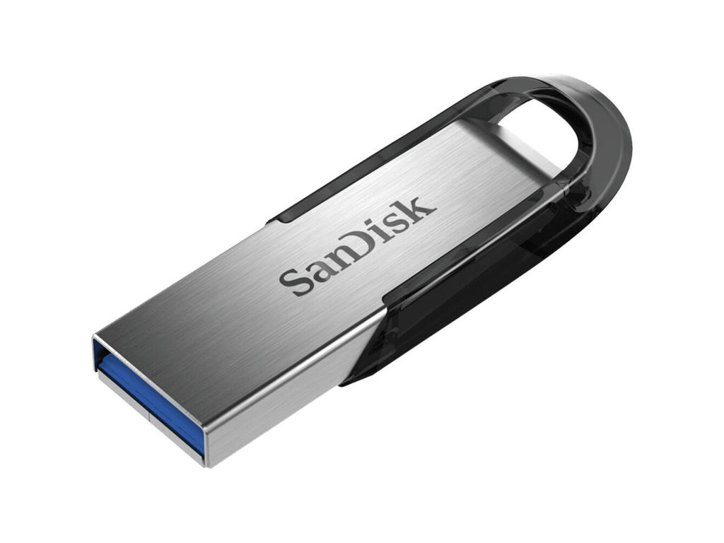 SanDisk ULTRA FLAIR USB-nøgle 64 GB USB Type-A 3.2 Gen 1 (3.1 Gen 1) Sort, Sølv