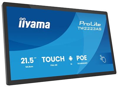 iiyama ProLite TW2223AS-B3P computerskærm 54,6 cm (21.5") Berøringsskærm