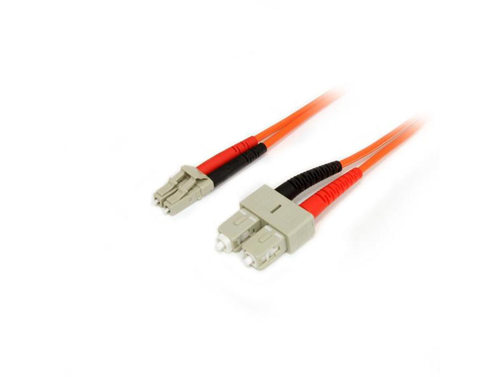 StarTech.com 50FIBLCSC1 InfiniBand og fiberoptisk kabel 1 m LC SC Orange
