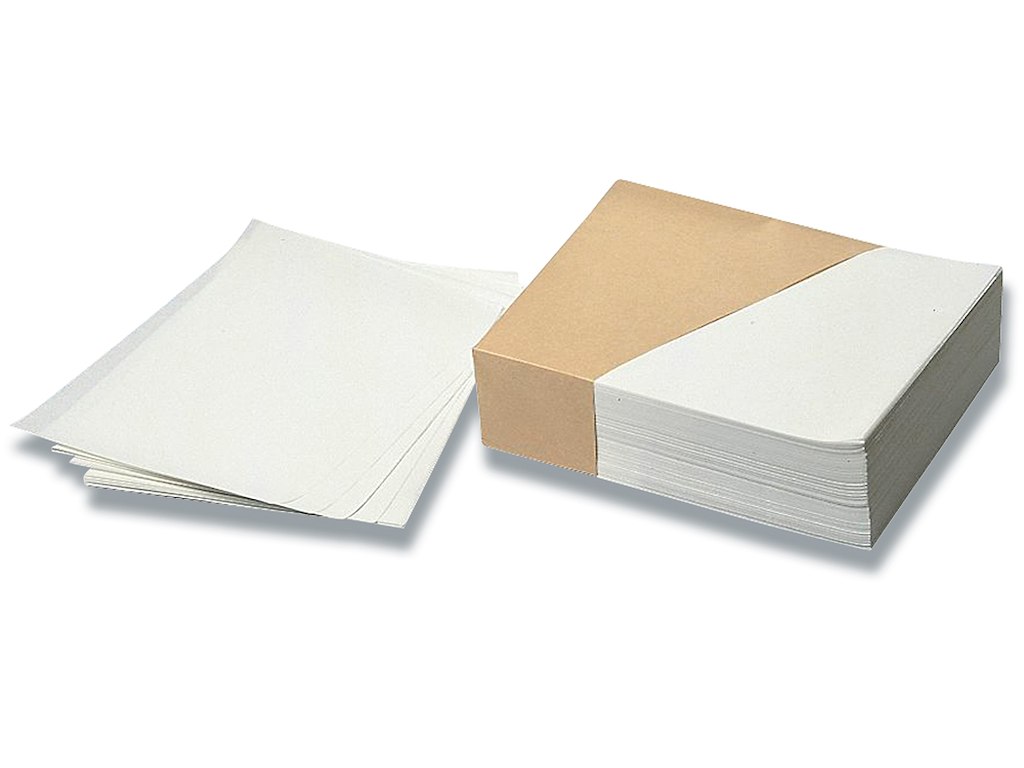 Sandwichpapir m/PE 37x50cm 10kg/pak hvid uden tryk