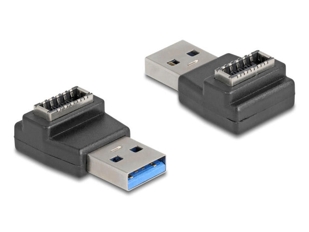 DeLOCK 67236 kabel kønsskifter USB Type-A USB Type-E Sort
