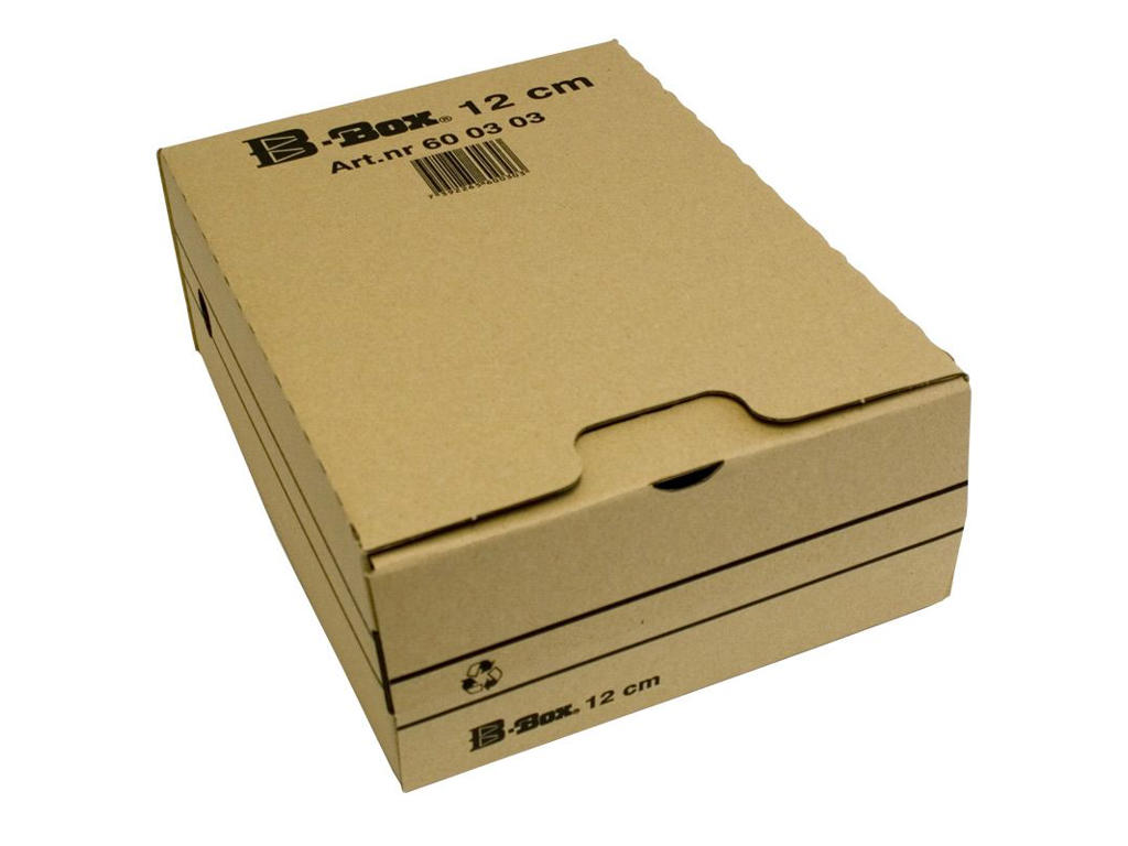 Arkivæske, A4, 24.5x32x12 cm, 1 stk, BNT Office B-Box