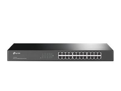 TP-Link TL-SF1024 Ikke administreret Fast Ethernet (10/100) 1U Grå