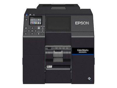 Epson ColorWorks D6000Pe etiketprinter Termisk overførsel Farve 1200 x 1200 dpi 119 mm/sek. Ledningsført Ethernet LAN