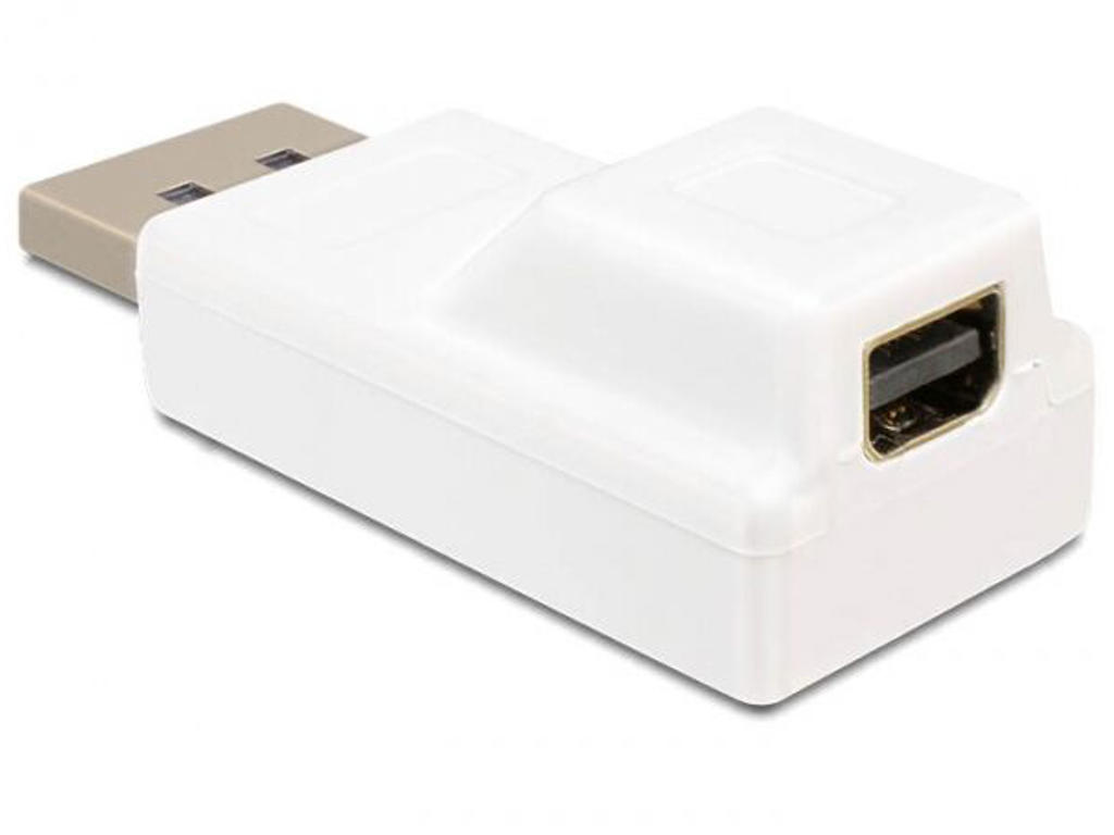 DeLOCK Displayport/mini Displayport Hvid