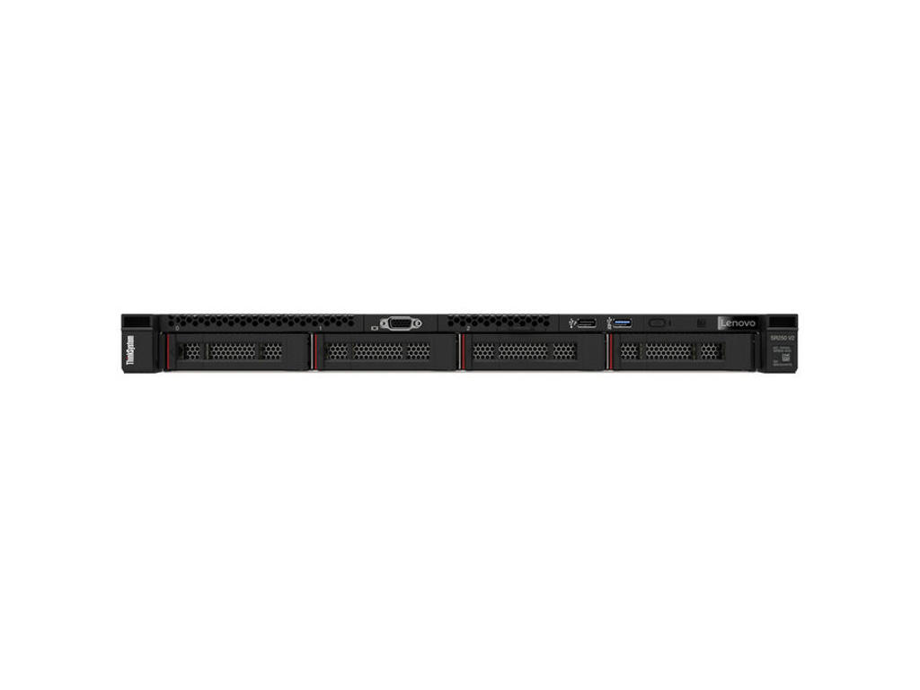 Lenovo ThinkSystem SR250 V2 server 0 GB Stativ (1U) Intel Xeon E E-2378 2,6 GHz 32 GB DDR4-SDRAM 450 W