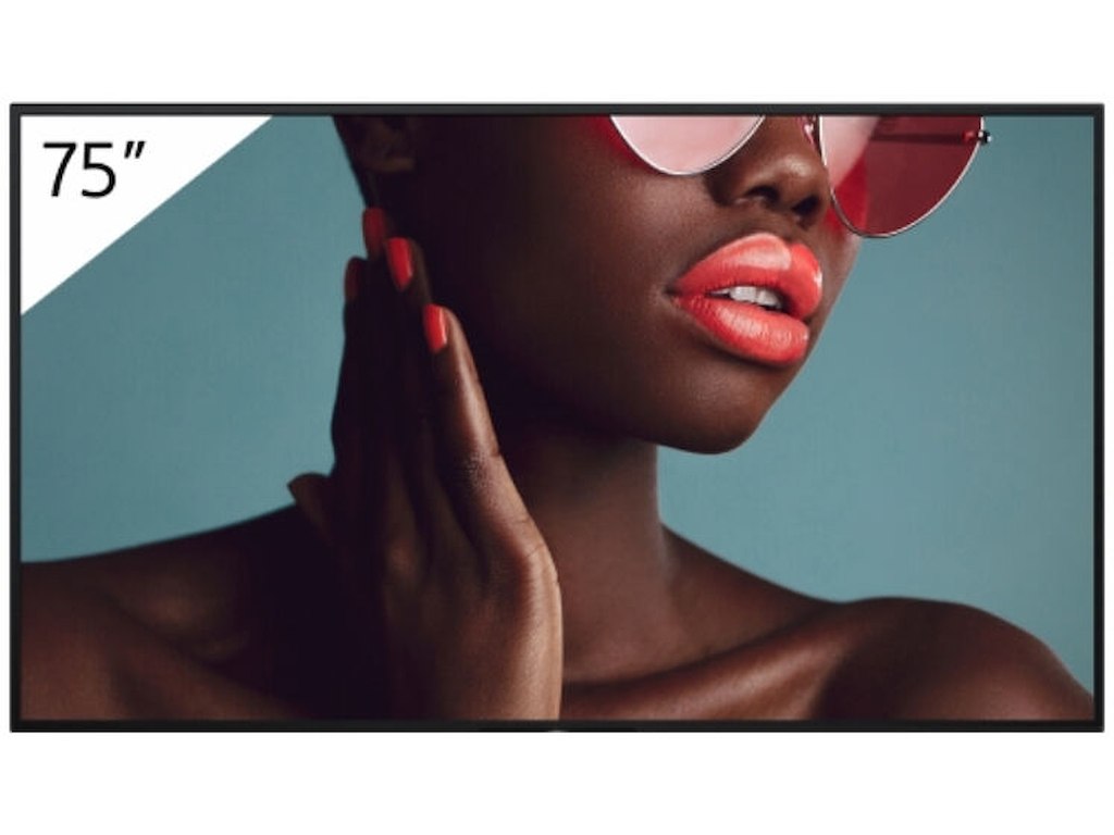 Sony FW-75BZ40L/TM skilte display Digital fladpaneldisplay 190,5 cm (75") LCD Wi-Fi 700 cd/m² 4K Ultra HD Sort Android 24/7
