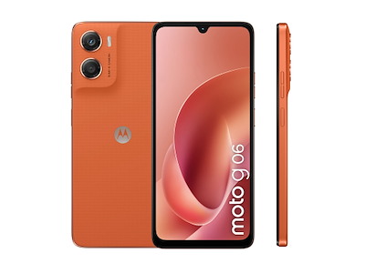 Motorola moto g06 17,5 cm (6.88") Dual SIM Android 15 4G USB Type-C 4 GB 256 GB 5200 mAh Orange