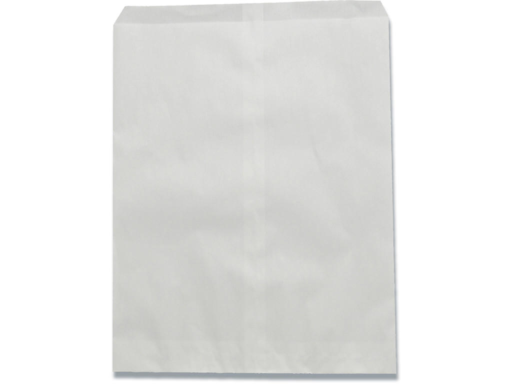 Bagerpose 0,5kg 160x230mm hvid 40g 1000stk/pak