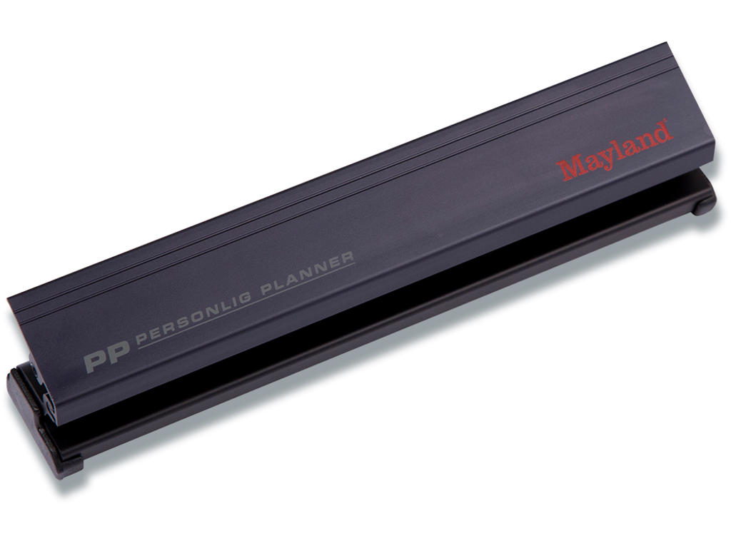 Kalender tilbehør, Hulapparat, 1 stk, Personlig planner 3,9x17cm, Mayland 