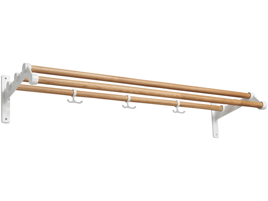 Hattehylde, Nostalgi, Modelnr 291, L=1000 mm eg/hvid, Essem Design DK