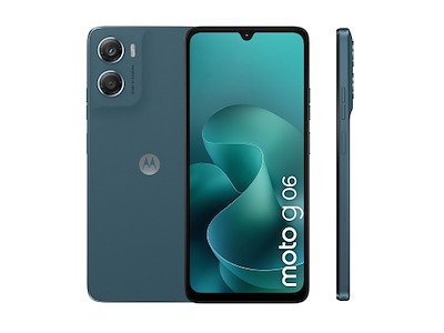 Motorola moto g06 17,5 cm (6.88") Dual SIM Android 15 4G USB Type-C 4 GB 64 GB 5200 mAh Blå