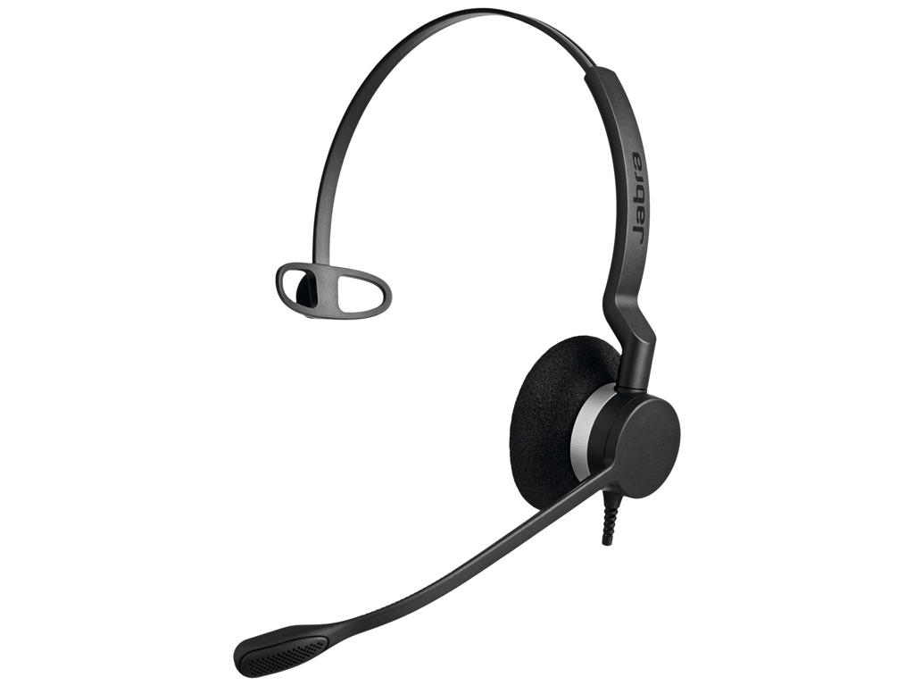 Jabra Biz 2300 Headset Ledningsført Kontor/Callcenter Sort