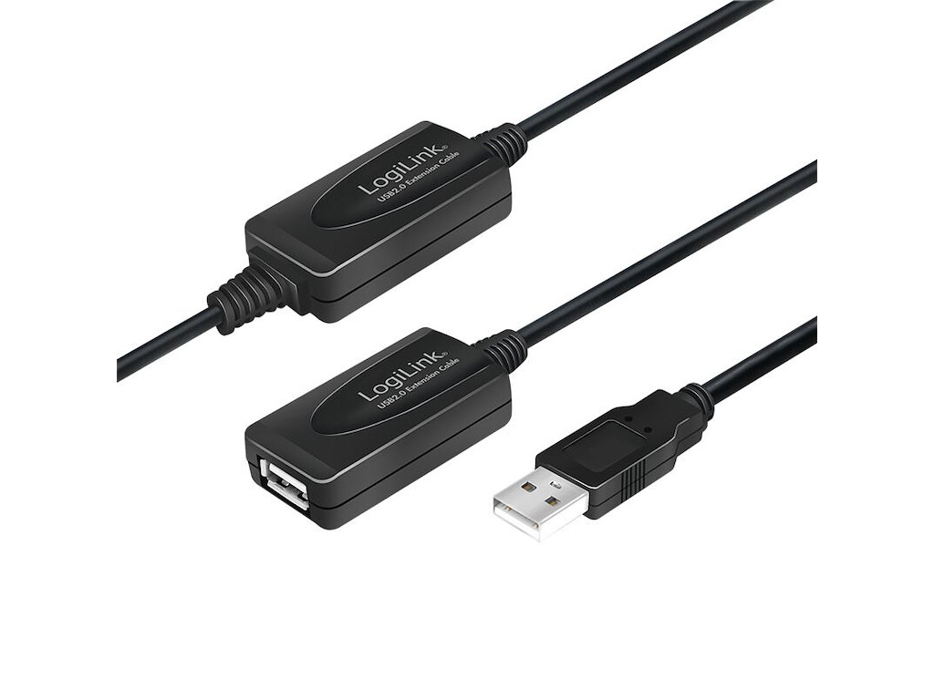 LogiLink UA0147 kabel kønsskifter USB Type-A Sort