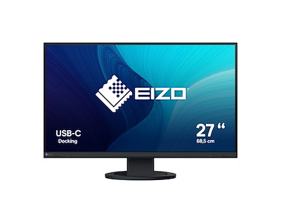 EIZO FlexScan EV2720S-BK computerskærm 68,6 cm (27") 2560 x 1440 pixel Quad HD LCD Sort