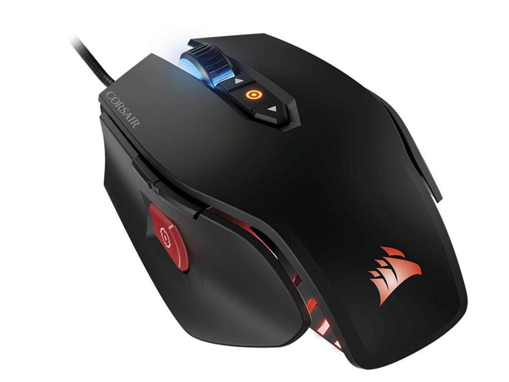 Corsair M65 PRO RGB FPS mus Spil Højre hånd USB Type-A Optisk 12000 dpi
