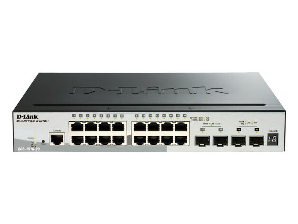 D-Link DGS-1510-52XMP Administreret L3 Gigabit Ethernet (10/100/1000) Strøm over Ethernet (PoE) Sort